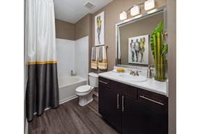 Johns Creek apartment for rent - Garden soaking tub at Windsor Johns Creek, 11201 State Bridge Road, GA