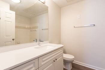 Quartz countertops in select homes