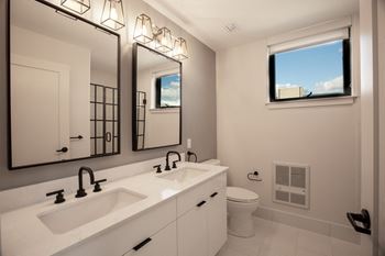 Modern bathroom fittings