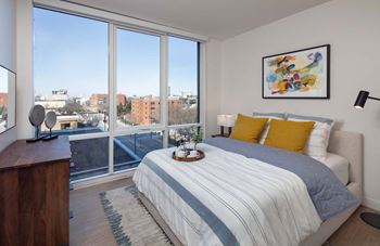Versatile and spacious bedroom layouts: studio-, one-, two and three-bedroom options
