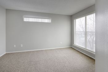 Spacious bedroom