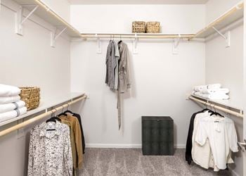 Spacious closet