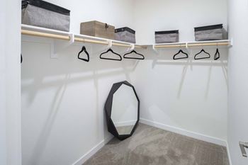 Spacious closet