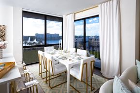 Doral apartment for rent - Spacious Dining Room at Centrico by Windsor, Doral, Florida