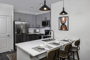 Atlanta apartment for rent - Gourmet Kitchen With Island at 565 Hank by Windsor, Atlanta, GA