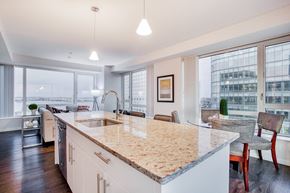 Boston apartment for rent - Luxe Kitchens with Granite Countertops at Waterside Place by Windsor, Boston, Massachusetts