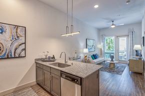 Plano apartment for rent - Granite and quartz countertops at Metro West, Texas, 75024