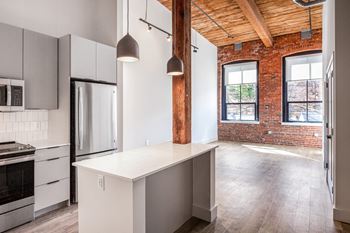 Kitchen with ample storage