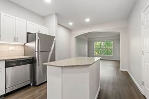 Issaquah apartment for rent - Kitchen island at The Estates at Cougar Mountain, 2128 Shy Bear Way NW, Issaquah, WA