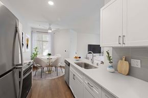 Sunnyvale apartment for rent - Modern Kitchen at Mission Pointe by Windsor, 1063 Morse Avenue, Sunnyvale, CA