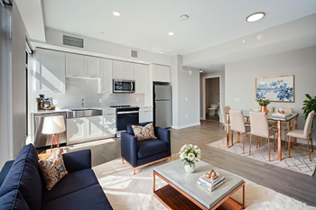 Open concept living areas
