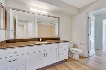 Renovated bathrooms