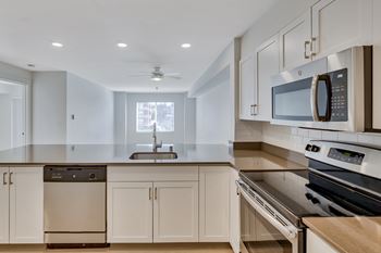 Beautiful quartz counters