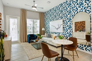 Ceiling fans in the living area and all bedrooms