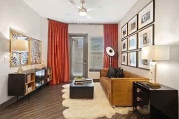 Spacious living rooms at windsor lakeyard district