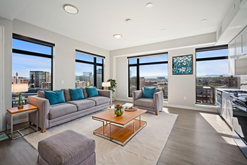 Oversized windows with abundant natural light*