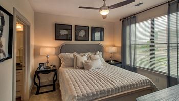 Ample sized bedrooms that accommodate king-size beds