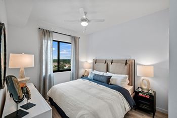 Spacious bedroom at windsor ludlam trail in miami, fl.