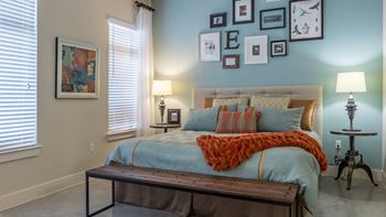 Spacious bedrooms