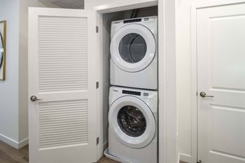Washer and dryer