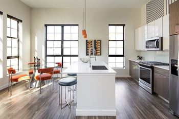 Spacious open-concept floor plans