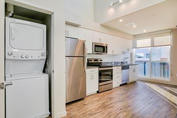 Ge washer & dryer in every apartment