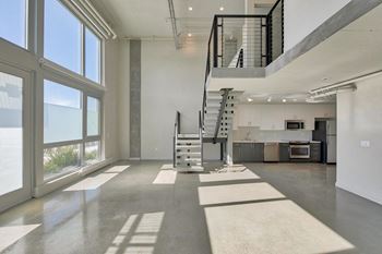 Stairs in apartment
