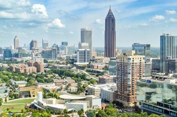 Downtown atlanta skyline