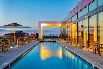 Resort style pool