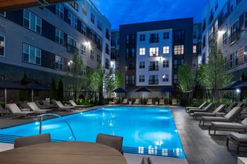 Pristine swimming pool