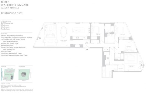 Floor plan for 4 beds, 4.5 baths, 2619 sqft