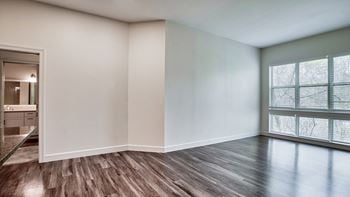 Luxury vinyl flooring in living spaces