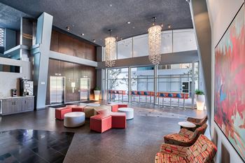 Seating in lobby