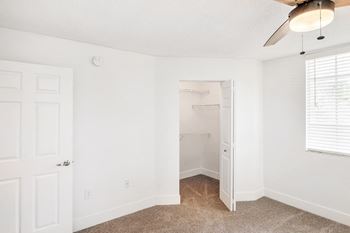 Vacant bedroom