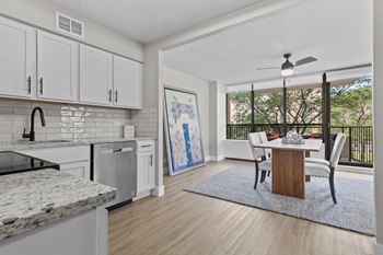 Open floor plan - upgraded homes
