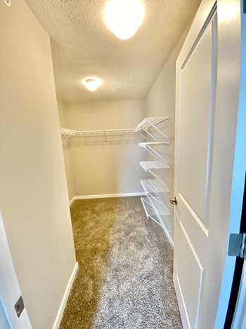 Large walk in closet