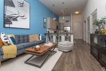 Wood plank-style flooring