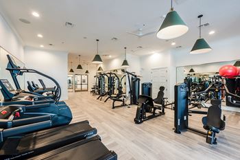State-of-the-art fitness center