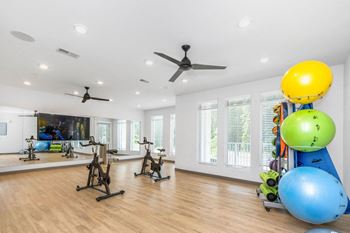State-of-the-art fitness studio