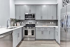 Teaneck apartment for rent - Fully Equipped Kitchen With Modern Appliances at One500, New Jersey