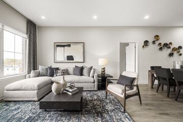 Chatham apartment for rent - a living room with a couch and a table