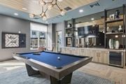 Hillsdale apartment for rent - A lounge with a billards table