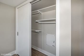 A walk in closet