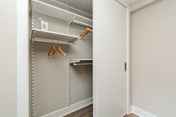 A walk in closet