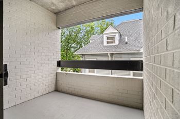 Private balcony or terrace