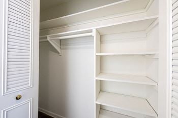 Spacious closets