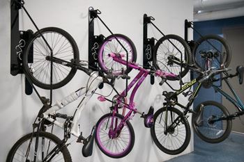 Bike storage room