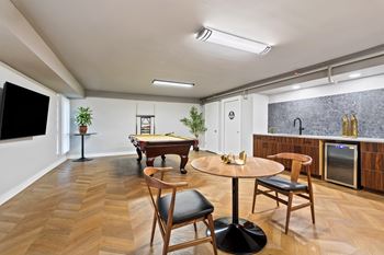 New resident lounge social room