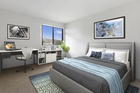 College Park apartment for rent - furnished bedroom at Seven Springs Apartments, College Park, MD