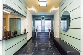 Elevator lobby 